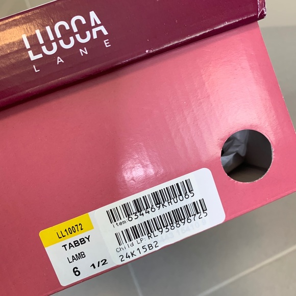 Lucca Lane Lamb Beige Tabby Loafers Slip On Shoes - Picture 5 of 10